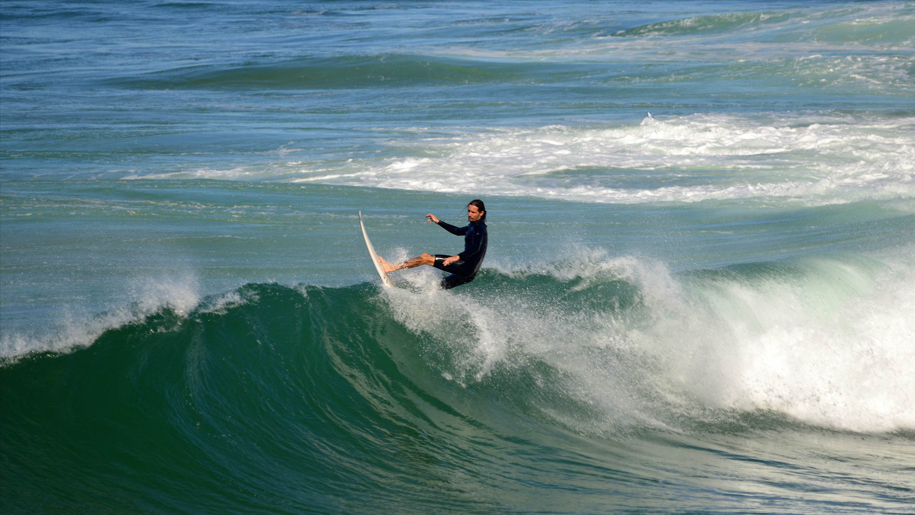 Surfers at Dreamtime Beach