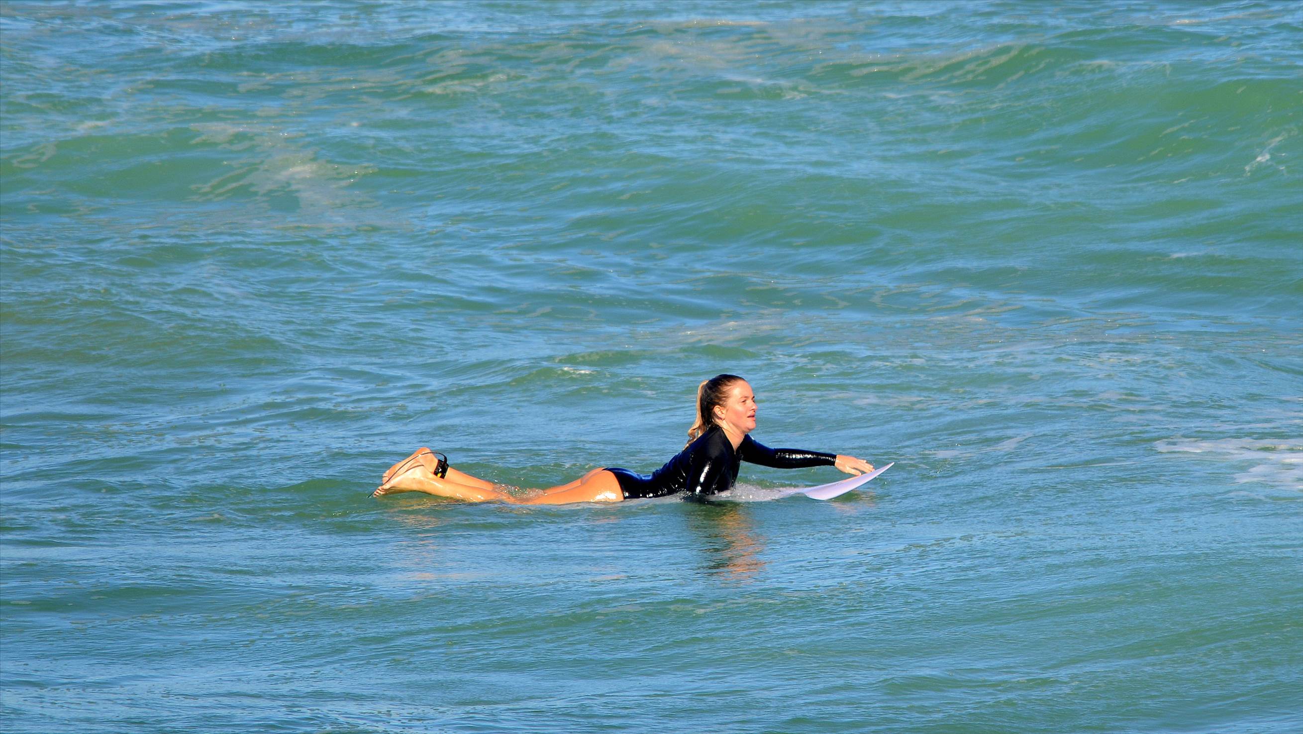 Surfers at Dreamtime Beach
