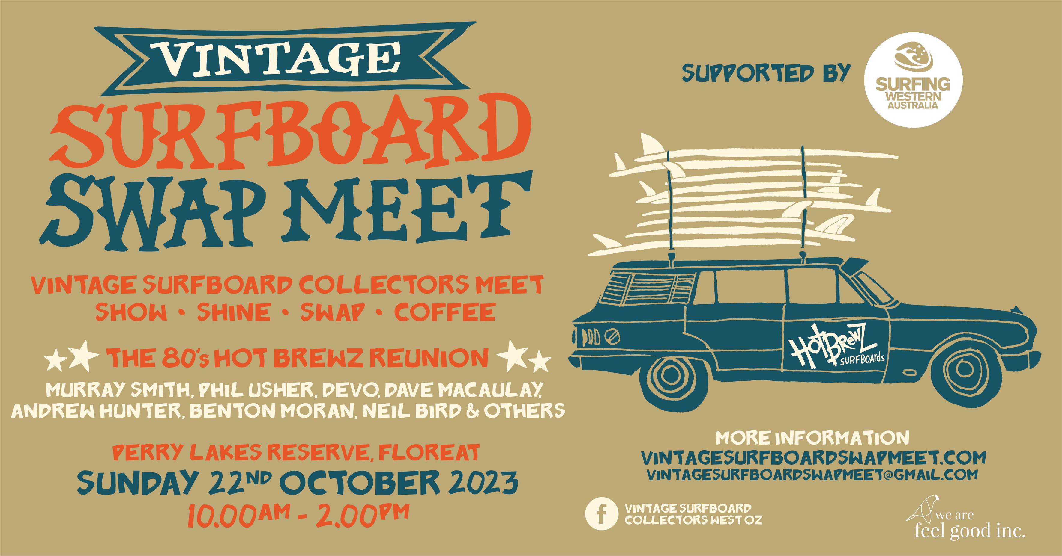 Vintage Surfboard Swap Meet 2023