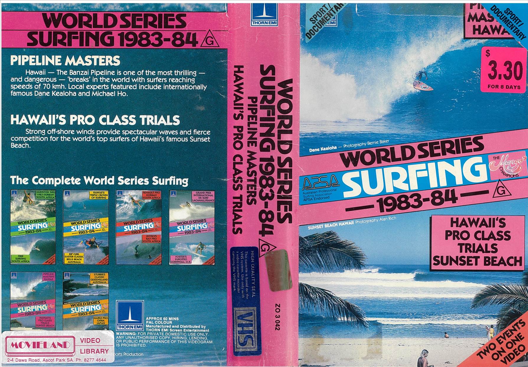 SURFING SUPER SERIES 1983