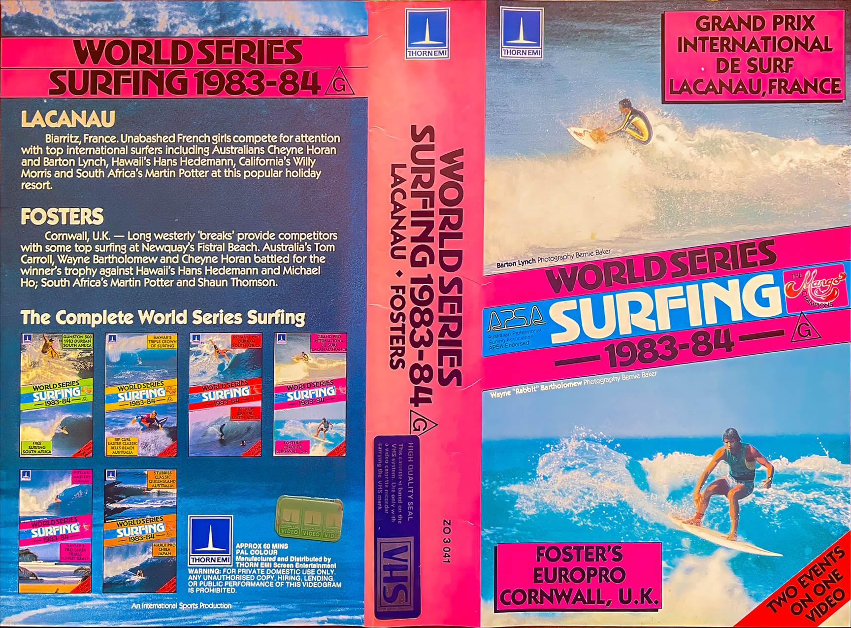 SURFING SUPER SERIES 1983