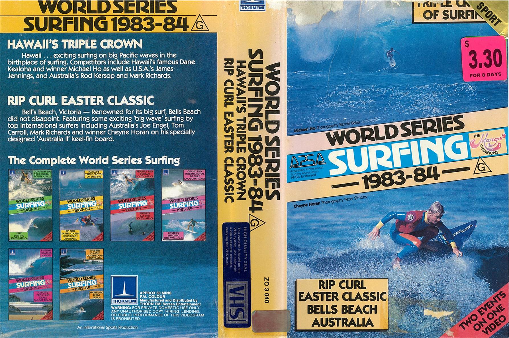 SURFING SUPER SERIES 1983