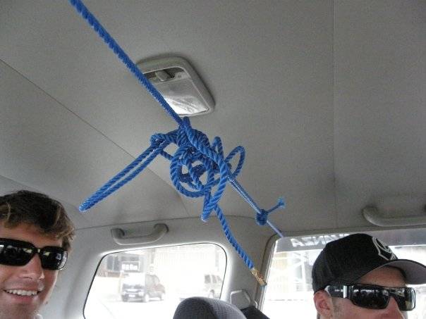 If you can't tie knots...tie lots...