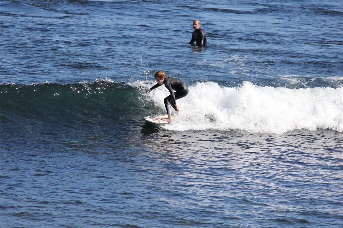 waves are great if you are 9 years old