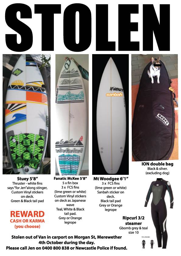 STOLEN SURFBOARDS