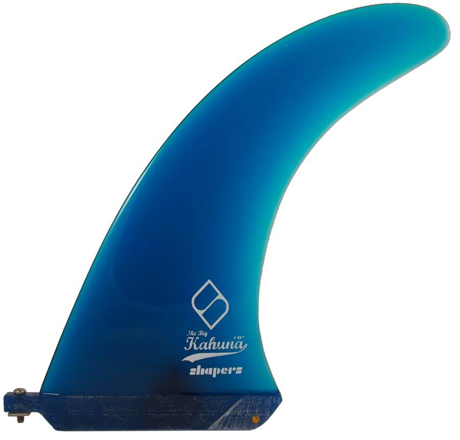 Shapers Fins 10 Kahuna Dolphin Blue  31216
