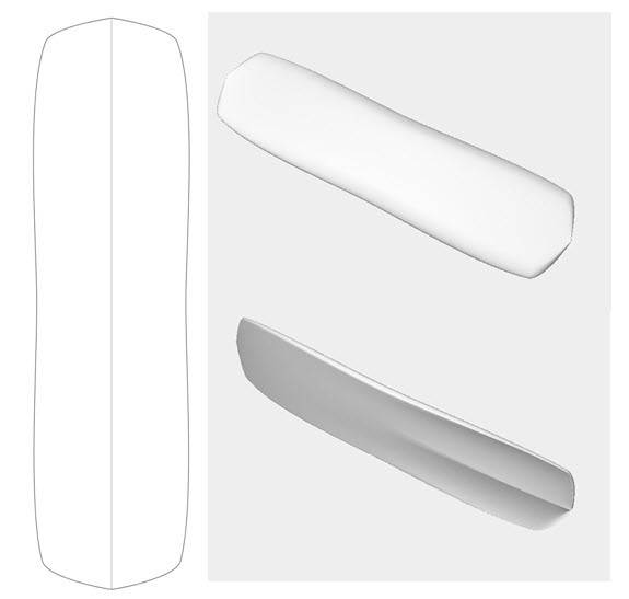 side cut. mini simmons.quad.