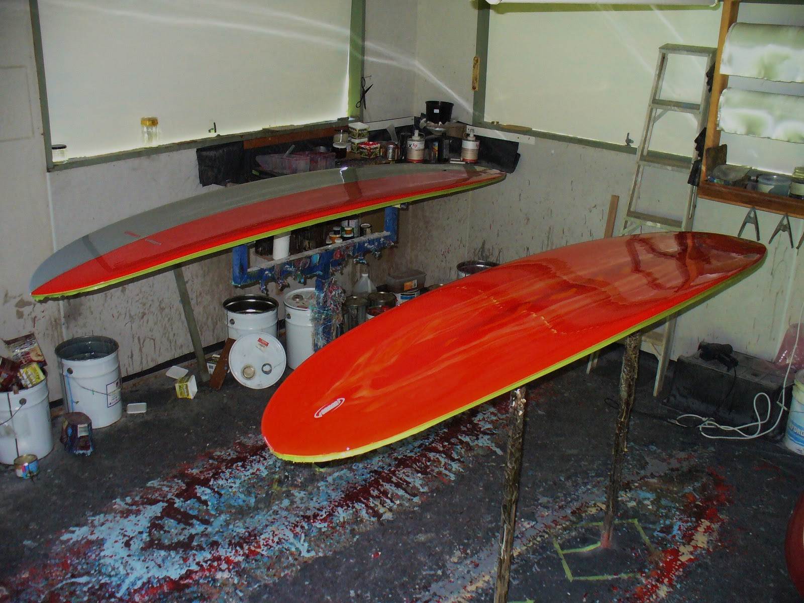 My board under construction