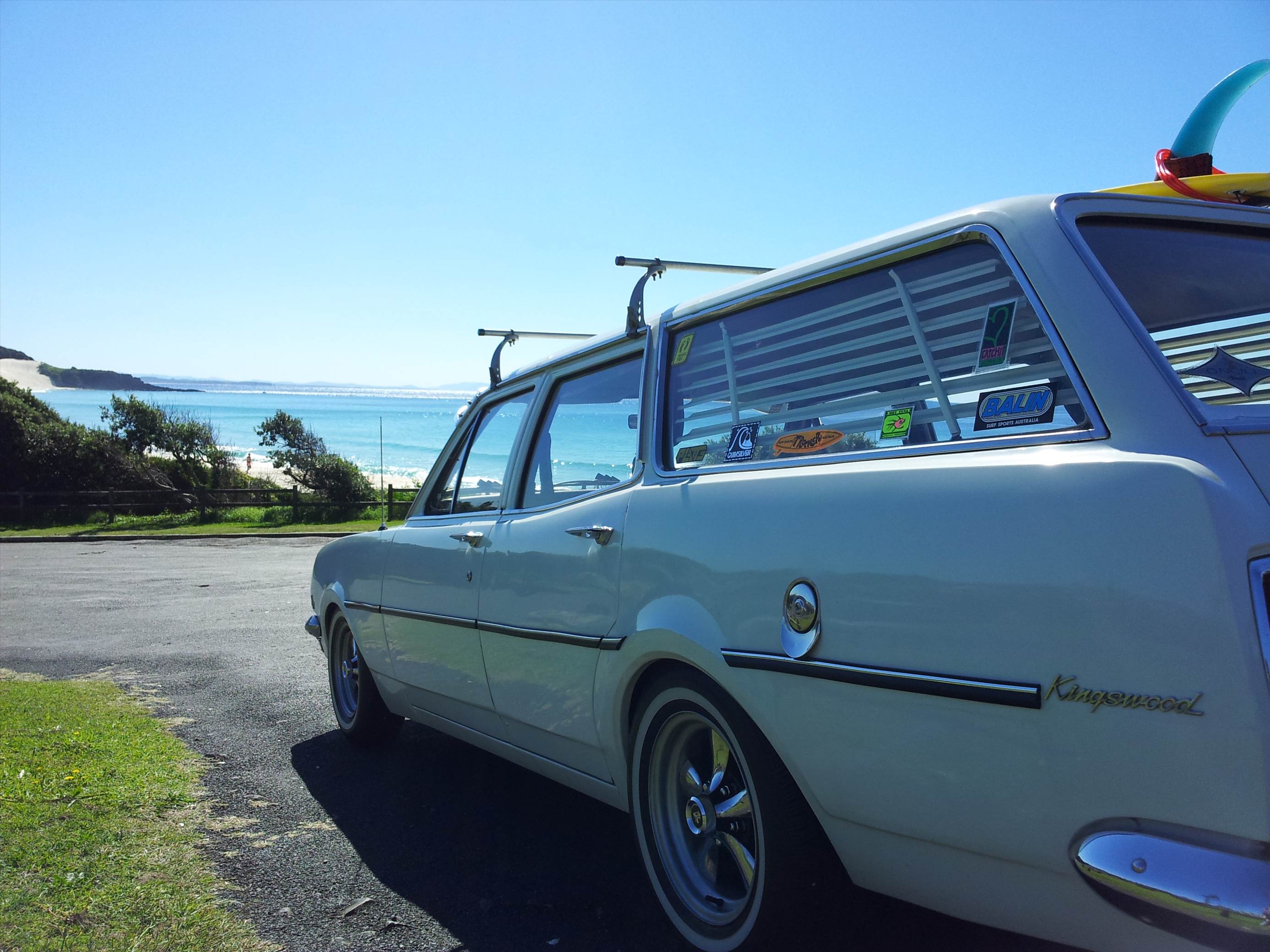 Other side view of the wagon