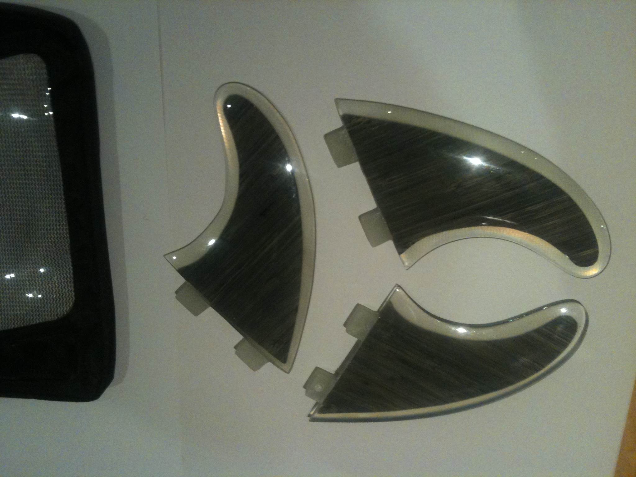 Glass/Veneer FRP Vacuum Infusion fin Sets