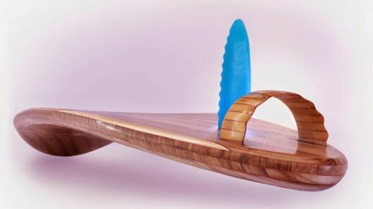 million dollar wooden surfboard