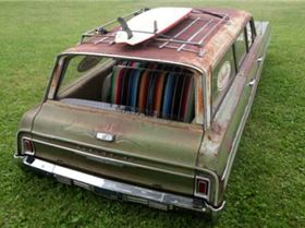 1964 Chevy Belair Impala Patina Lowrider Surf Wagon