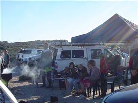 get to know the locals and get waves