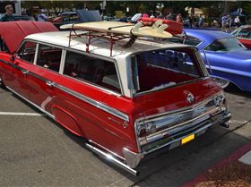 1962 Chevrolet ImpalaStationWagonRestoMod ofJK RearView