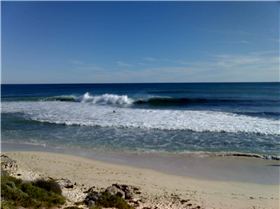 the spot on the last decent swell