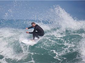 North Beach off the lip