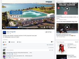 URBN Surf Park story on Today Tonight