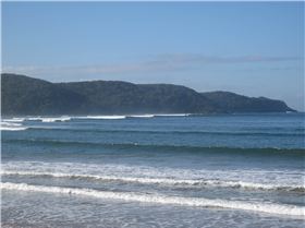 Couple of waves coming through from last week,not many out either