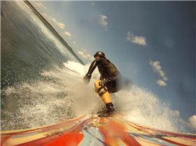 Banging it on the lip