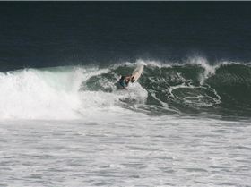 layback bottom turn vertical