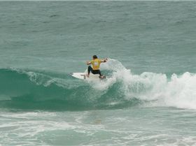 The juniors workin it at Trigg Point for Sunsmart 