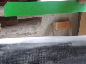 Starboard rail bogged