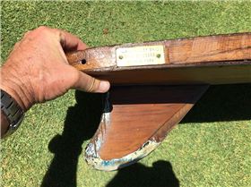 Cordingly Bros Wooden Surfboard