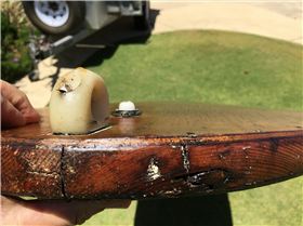 Cordingly Bros Wooden Surfboard