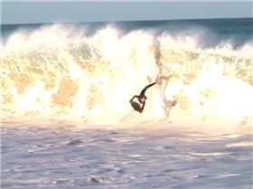 stringer about to get mashed