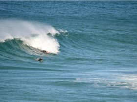 Surfers at Dreamtime Beach