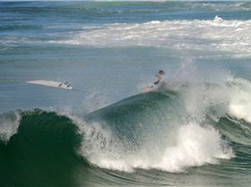 Surfers at Dreamtime Beach
