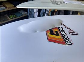 blistered on a 23C day