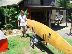 Tom Wanger love his Quiver Kaddy