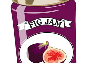 fig-jam-tshirt closeup