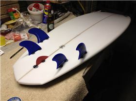 Stone Surf Diamond Tail fish Custom