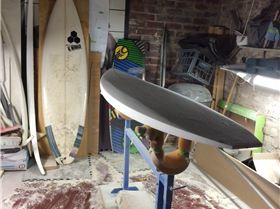 6'3 x21" diamond tail for Steve