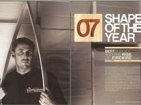 Bert Burger Shaper of the year