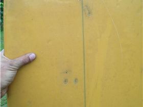 surfboard shaped by Cole smith