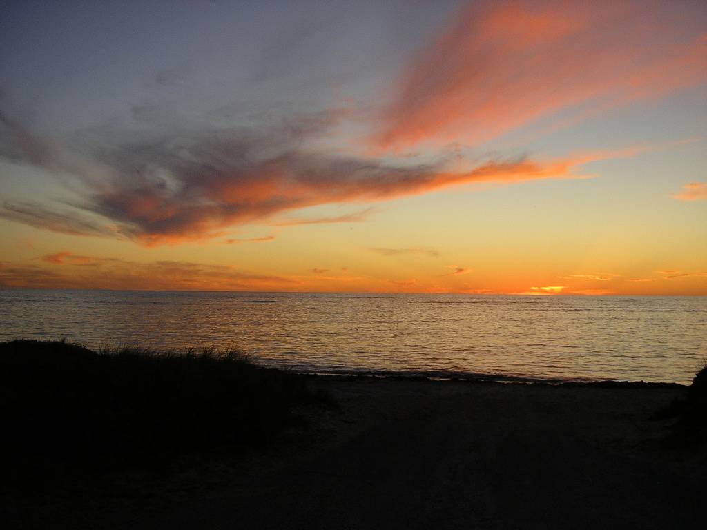 Sunset at 7 Mile Beach 