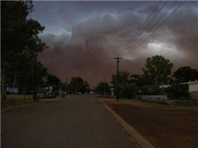 Dust storm Morawa