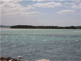 30 knot westerly wind