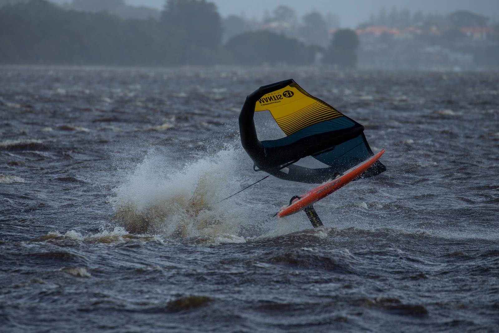 crash and burn at lucky bay