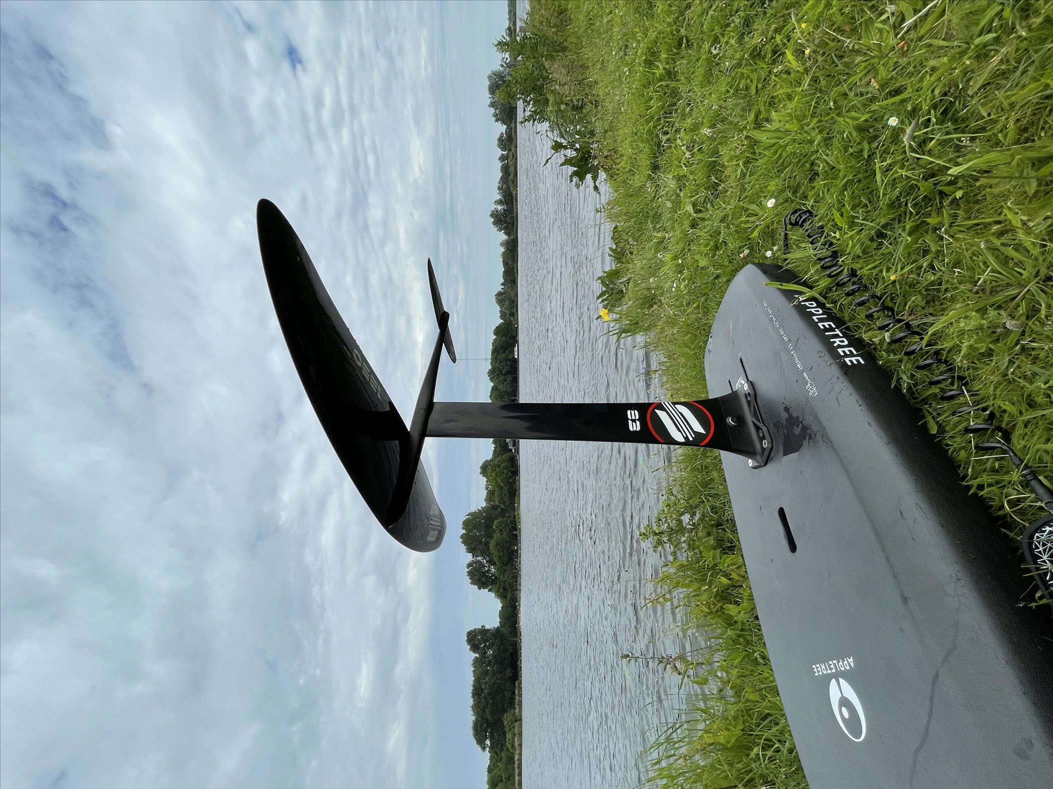 Appleslice V2 with SABfoil Kraken w1250