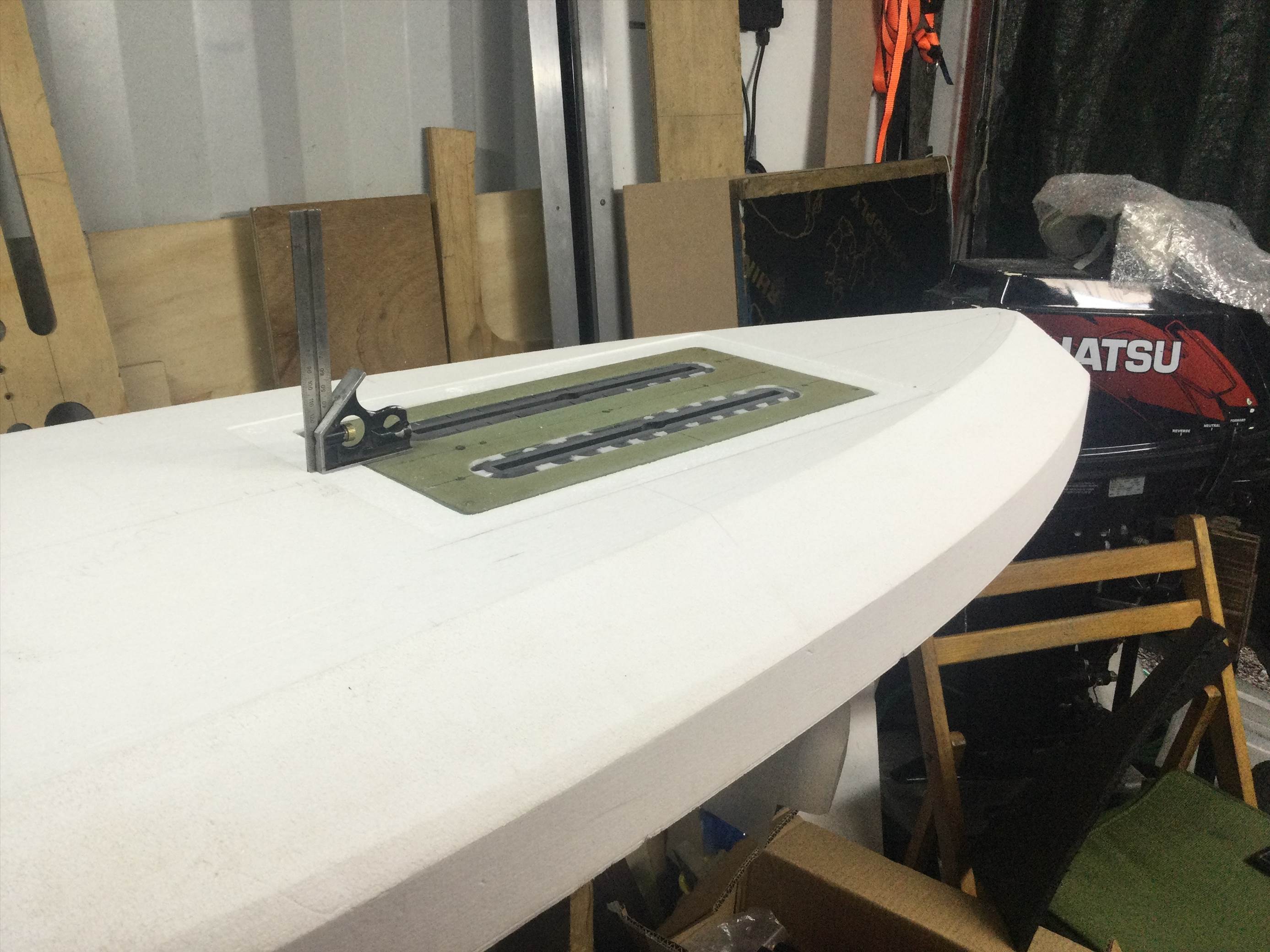 down wind with foildrive assist.