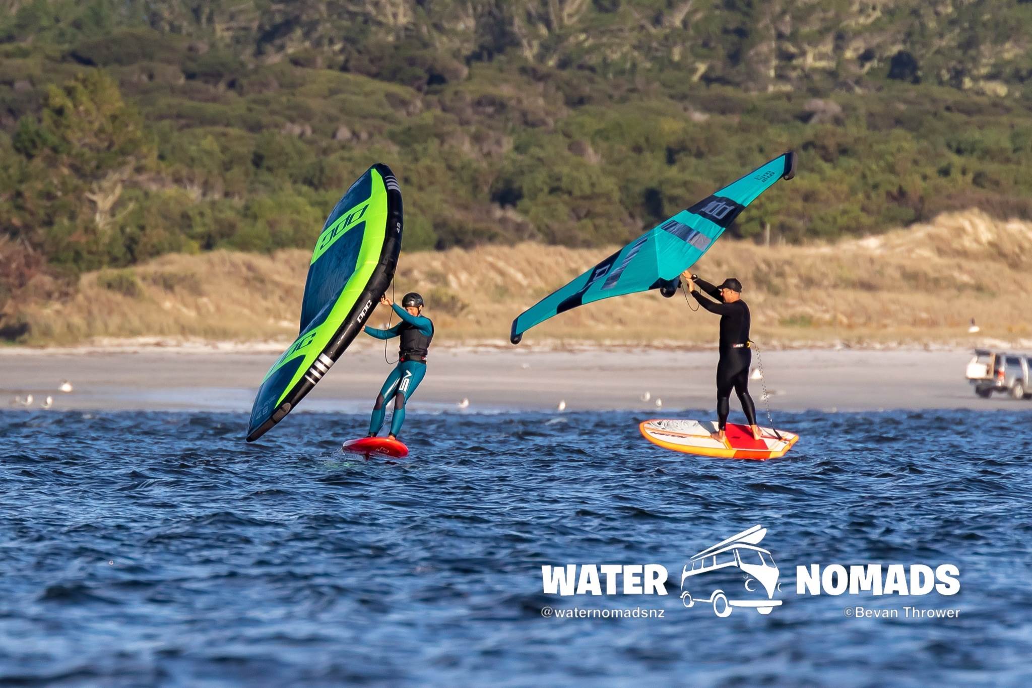 Foiling Rangiputa, New Zealand