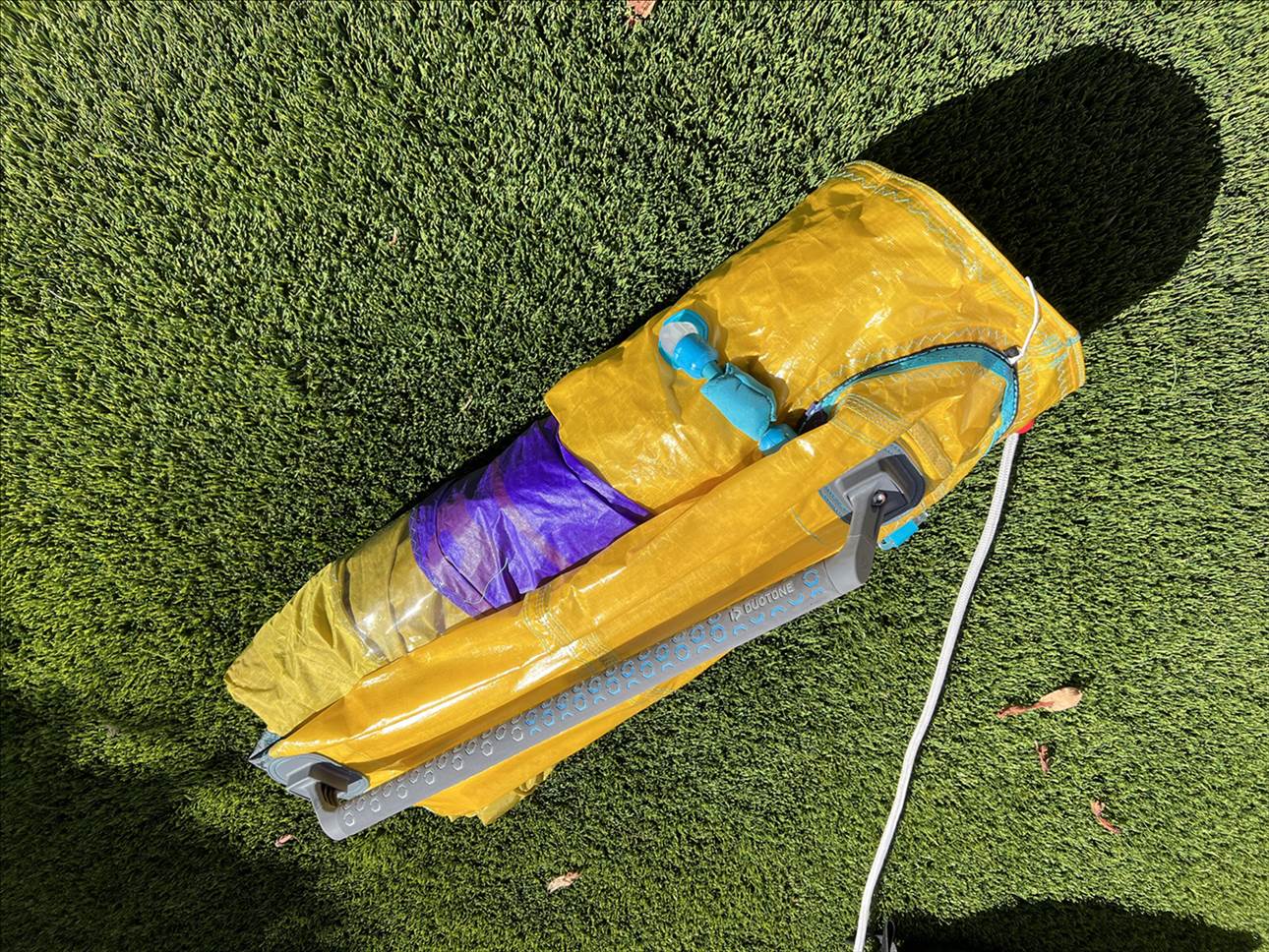 folding a 2024 Duotone Unit