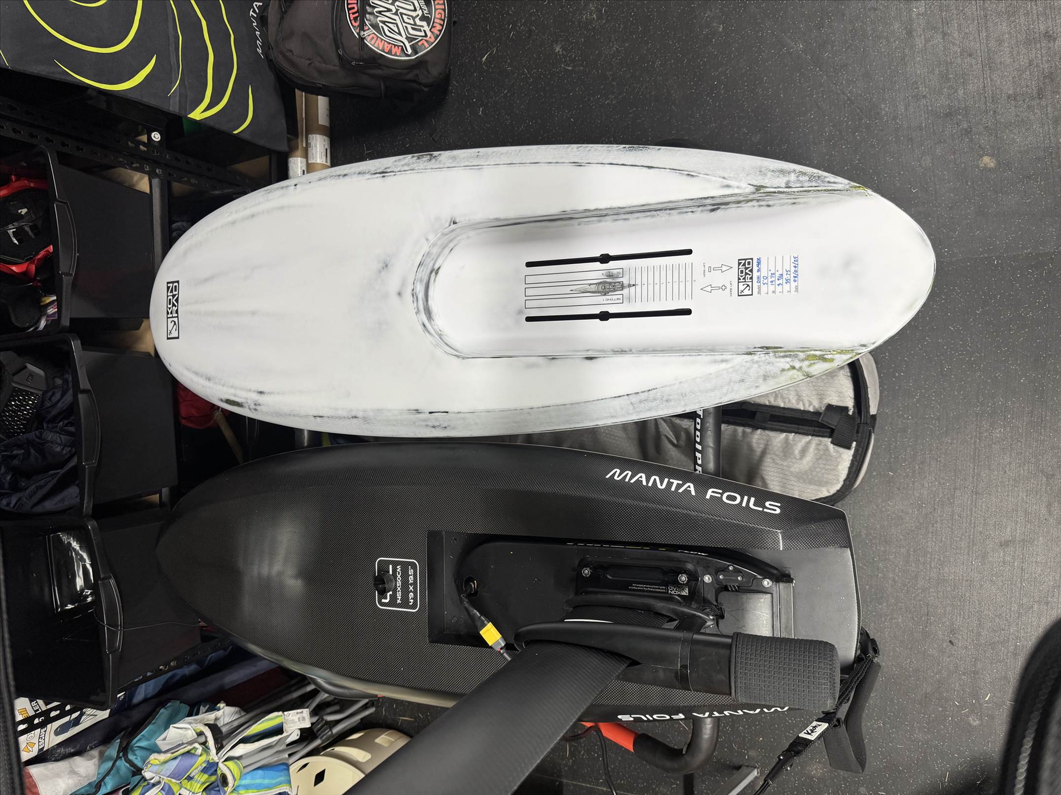 Konrad prone Trench boards