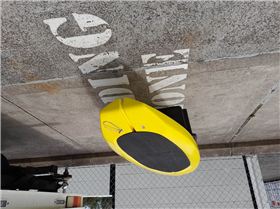 down wind with foildrive assist.