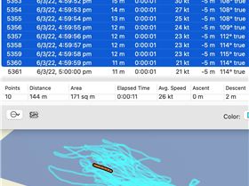 Speed-max2022-03-06 Pittwater 26 kts 11s