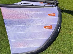 images of the wing first inflated right out the bag